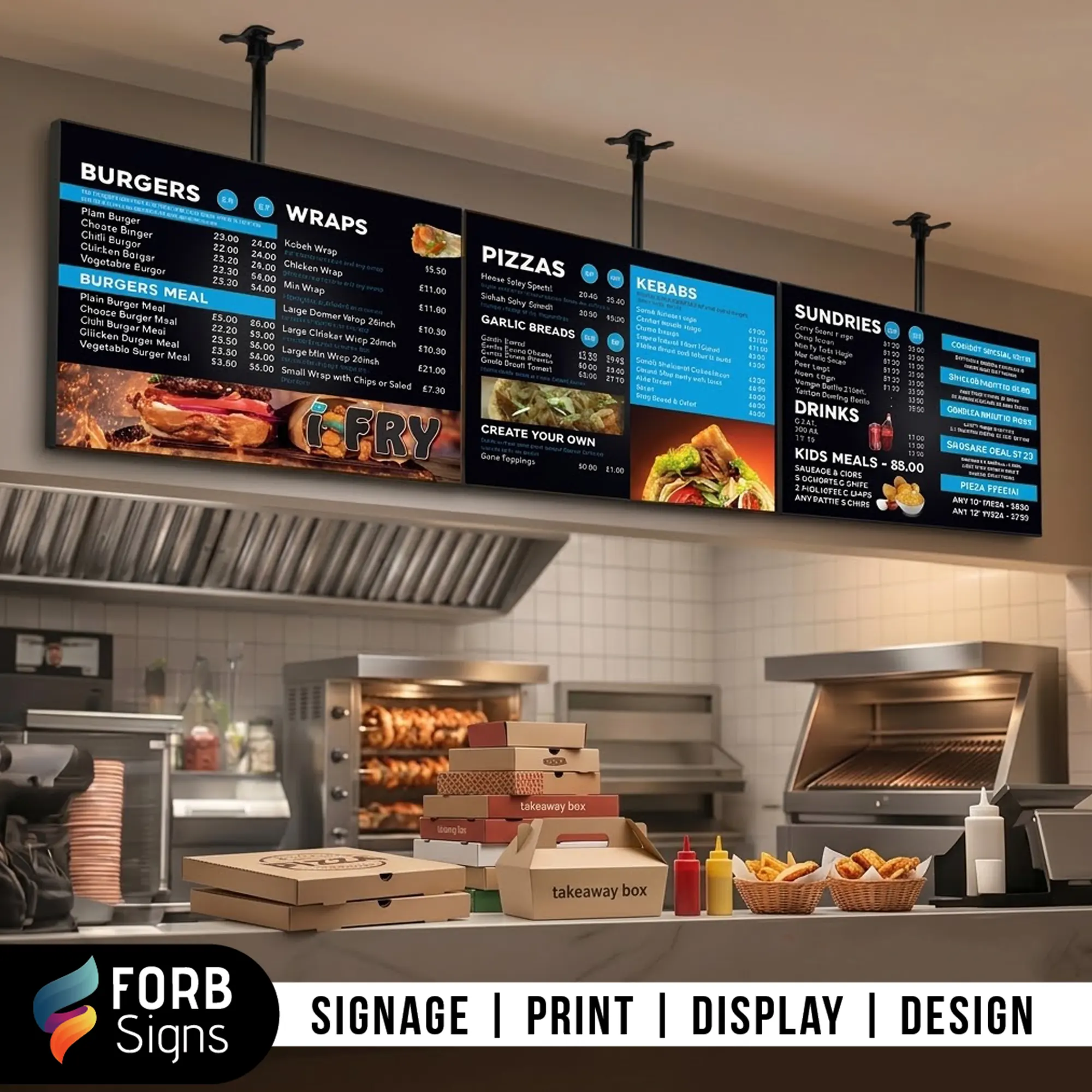 Digital Menu Boards